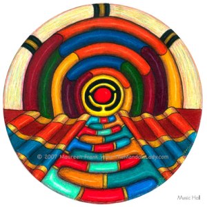 Mandala of the Week - Week #2 Music Hall Color