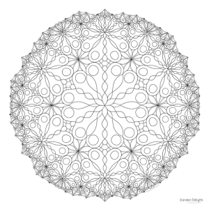 Garden Delight Mandala