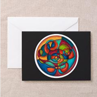 Inner Tubes Mandala on Cards