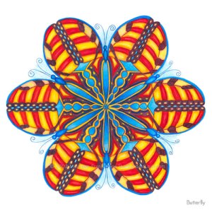 Butterfly Mandala