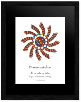Dreamcatcher Mandala Poster