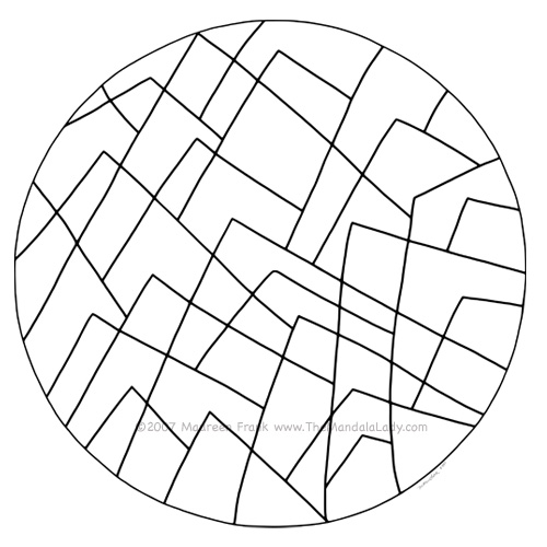 Mountain Tops Mandala