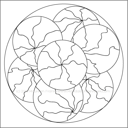 Murals Mandala by Maureen Frank