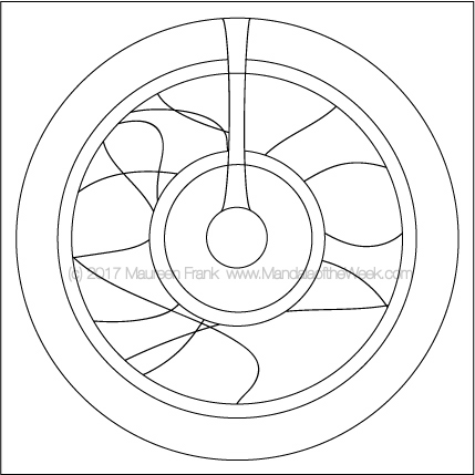 Jewelry Mandala to Color by me (Maureen Frank)