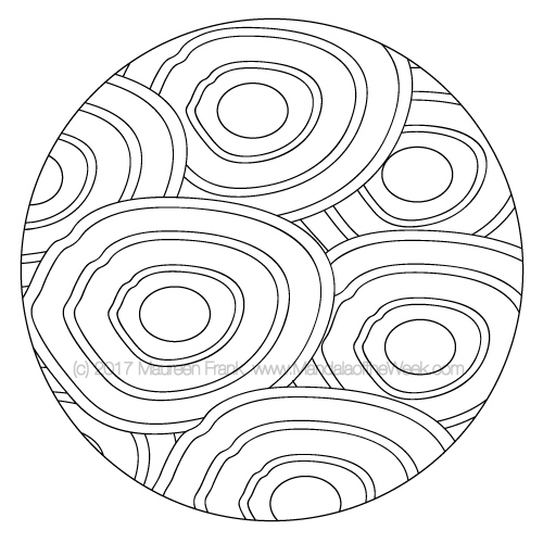 Zen Mandala to Color - designed by me (Maureen Frank)