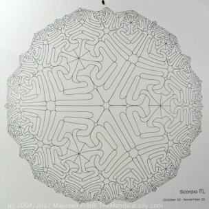 Astrology Sign Scorpio - The Scorpion - The Mandala Lady