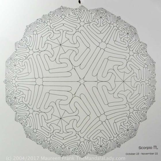 Astrology Sign Scorpio - The Scorpion - The Mandala Lady