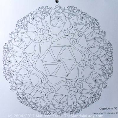 Astrology Sign Capricorn - The Goat - The Mandala Lady