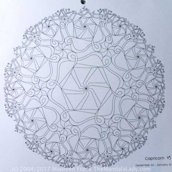 Astrology Sign Capricorn - The Goat - The Mandala Lady