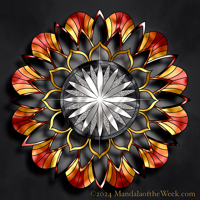 MotW 24-39 The Reward - My Purpose. using warm colors of yellow, orange, and red-orange, along with warm white and dark grey.