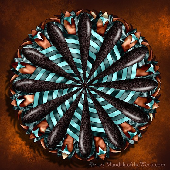 MotW 25-05 Inventory — After. with colors of rustic brown and teal.