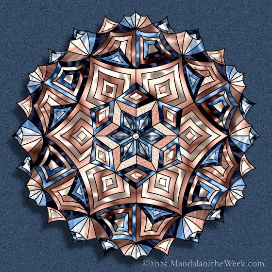 Mandala of the Week 25-31 Boundaries — in color