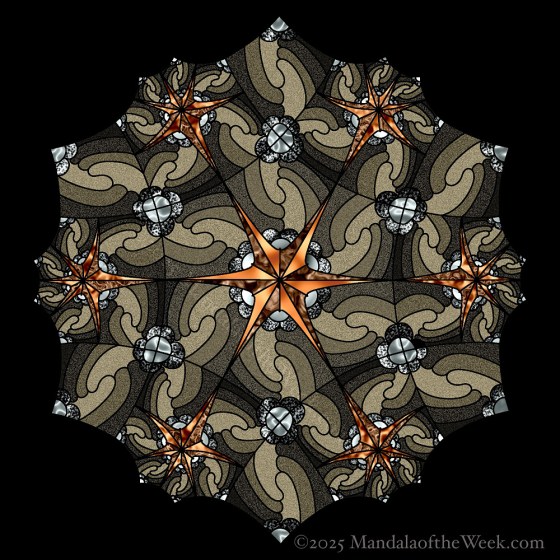 Mandala of the Week 25-34 ‘Colors’ — in color